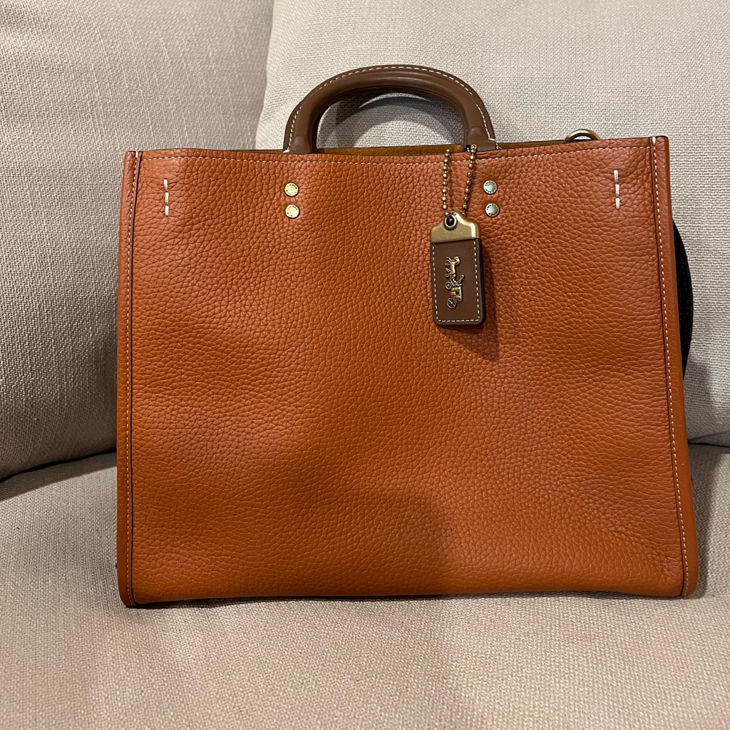 Coach Rogue 30 Burnished Amber Color Block